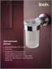 IDDIS Стакан одинарный, матовое стекло, хром глянцевый, Виндзор (Windsor), WINSCG1i45 WINSCG1i45