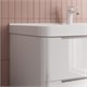 IDDIS Тумба с умывальником, подвесная, 100 см, белый, Клауд Икс (Cloud X), CLX10W0i95K подходит умыв. 0171000i28 CLX10W0i95K