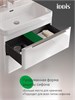 IDDIS Тумба подвесная, 70 см, белый, Клауд Икс (Cloud X), CLX70W0i95 подходит умыв. 0177000i28 CLX70W0i95