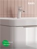 IDDIS Тумба подвесная, 80 см, белый, Клауд Икс (Cloud X), CLX80W0i95 подходит умыв. 0178000i28 CLX80W0i95