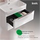 IDDIS Тумба с умывальником, подвесная, 70 см, белый, Клауд Икс (Cloud X), CLX70W0i95K подходит умыв. 0177000i28 CLX70W0i95K