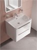 IDDIS Тумба с умывальником, подвесная, 70 см, белый, Клауд Икс (Cloud X), CLX70W0i95K подходит умыв. 0177000i28 CLX70W0i95K