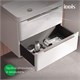 IDDIS Тумба с умывальником, подвесная, 80 см, белый, Клауд Икс (Cloud X), CLX80W0i95K подходит умыв. 0178000i28 CLX80W0i95K