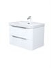 IDDIS Тумба с умывальником, подвесная, 80 см, белый, Клауд Икс (Cloud X), CLX80W0i95K подходит умыв. 0178000i28 CLX80W0i95K