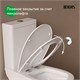 IDDIS Сиденье из полипропилена, 008, микролифт (soft-close), быстросъемное, 008PPSEi31 008PPSEi31