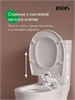 IDDIS Сиденье из полипропилена, 009, микролифт (soft-close), быстросъемное, 009PPSEi31 009PPSEi31