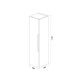 IDDIS Пенал подвесной, 30 см, белый, Рэй (Ray), RAY30W0i97 RAY30W0i97