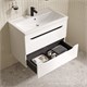 IDDIS Тумба подвесная, 80 см, белый, Рэй (Ray), RAY80W0i95 подходит умыв. 4078000i28 RAY80W0i95