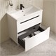 IDDIS Тумба напольная, 80 см, белый, Рэй (Ray), RAY80WFi95 подходит умыв. 4078000i28 RAY80WFi95