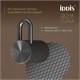 IDDIS Крючок одинарный, нержавеющая сталь, Дюна (Duna), графит матовый, DUNGM10i41 DUNGM10i41