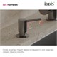 IDDIS Дозатор, латунь, графит, Китчен Лайн (Kitchen Line), SDIGM01i59 SDIGM01i59