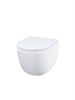 IDDIS Унитаз подвесной безободковый c системой смыва Торнадо, Клауд Икс (Cloud X), CLXFDSEI25 CLXFDSEI25