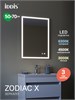 IDDIS Зеркало с подсветкой 3в1 и термообогревом, 50 см, Зодиак Икс (Zodiac X), ZDX50T0i98 ZDX50T0i98