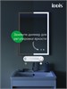 IDDIS Зеркало с подсветкой 3в1 и термообогревом, 50 см, Зодиак Икс (Zodiac X), ZDX50T0i98 ZDX50T0i98