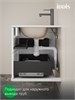 IDDIS Тумба подвесная, 80 см, белый, Оксфорд Нео (Oxford Neo), OXN80W0i95 подходит умыв. 0108000i28 OXN80W0i95