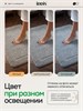 IDDIS Коврик для ванной комнаты, 90х60, микрофибра, серый, PSQL06Mi12IT PSQL06Mi12IT