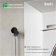 IDDIS Кран угловой, с отражателем, 1/2; 1/2, кран-букса, латунь, черный, 910B0A6C2BLZ 910B0A6C2BLZ