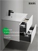 IDDIS Тумба подвесная, 60 см, белый, Билд (Bild), BIL60W0i95 подходит умыв. 0136000i28 BIL60W0i95
