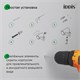 IDDIS Планка на 3 крючка, нержавеющая сталь, Петит (Petite), белый матовый, PETWTS3i41 PETWTS3i41