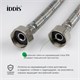 IDDIS Гибкая подводка, F1/2xF1/2, SS304, латунь, 0,5 м, 926ABS05ZP 926ABS05ZP