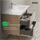 IDDIS Тумба подвесная, 100 см, капучино, Эдифис (Edifice), EDI10C0i95 подходит умыв. 0101000i28 EDI10C0i95