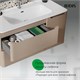IDDIS Тумба подвесная, 100 см, капучино, Эдифис (Edifice), EDI10C0i95 подходит умыв. 0101000i28 EDI10C0i95