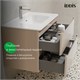 IDDIS Тумба подвесная, 80 см, капучино, Эдифис (Edifice), EDI80C0i95 подходит умыв. 0108000i28 EDI80C0i95