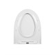 IDDIS Сиденье для унитаза, Pulse, 48х38см, белый, 947PULW0SK 947PULW0SK