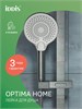 IDDIS Лейка для душа, хром, Оптима Хоум (Optima Home), OPH12CPi18 OPH12CPi18