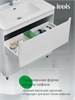 IDDIS Тумба напольная, белая, 80 см, Эдифис (Edifice), EDI80WFi95. Подходит ум. 0108000i28 EDI80WFi95