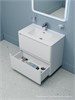 IDDIS Тумба напольная, белая, 80 см, Эдифис (Edifice), EDI80WFi95. Подходит ум. 0108000i28 EDI80WFi95