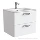 IDDIS Тумба подвесная, белая, 60 см, Брик (Brick), BRI60W0i95. Подходит умывальник: 0106000i28 BRI60W0i95