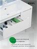 IDDIS Тумба подвесная, белый, 100 см, Эдифис (Edifice), EDI10W1i95. Подходит умывальник 0101000i28 EDI10W1i95