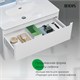 IDDIS Тумба подвесная, белый, 80 см, Эдифис (Edifice), EDI80W0i95. Подходит умывальник 0108000i28 EDI80W0i95