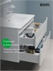 IDDIS Тумба подвесная, белый, 80 см, Эдифис (Edifice), EDI80W0i95. Подходит умывальник 0108000i28 EDI80W0i95