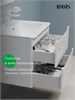 IDDIS Тумба подвесная, белый, 60 см, Эдифис (Edifice), EDI60W0i95. Подходит умывальник 0106000i28 EDI60W0i95