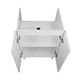 AZARIO Комплект Тумба А Лотос 60 Н напольная с раковиной "AZ-Monte 60" CS00105740 CS00105740