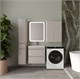 STYLE LINE Тумба подвесная "Атлантика 60", Люкс Плюс карамель с раковиной Атлантик 60 СС-00002591
