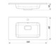 STYLE LINE Умывальник СОУЛ 1000*480 кварц, серый шелк СС-00002628