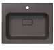STYLE LINE Умывальник LINE 600*480 кварц, серый шелк СС-00002505