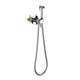 TIMO Смеситель встроенный с гигиеническим душем Caisa хром (9038/00SM) 9038/00SM