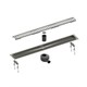 TIMO Душевой лоток Drain System 700 с вставкой "lines", черное золото (DS230107/18) DS230107/18
