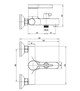 RUSH Смеситель для ванны с коротким изливом Мальорка (Mallorca) хром (ML3902-44) ML3902-44
