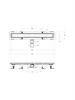 BELBAGNO Душевой лоток MARINO 60 см, BB-LD-MARINO-60-GM BB-LD-MARINO-60-GM