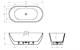 BELBAGNO Акриловая ванна UNO BB701-1700-800-K BB701-1700-800-K