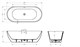 BELBAGNO Акриловая ванна UNO BB701-1800-800-K BB701-1800-800-K