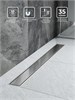 BELBAGNO Душевой лоток MARINO 50 см, BB-LD-MARINO-50-CR BB-LD-MARINO-50-CR