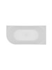 BELBAGNO Акриловая ванна BB714-1500-750-R BB714-1500-750-R