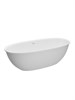 BELBAGNO Ванна из искусственного камня Solid Surface 1700x760x540, BB-MARINO-170-76-54-SSB BB-MARINO-170-76-54-SSB
