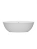 BELBAGNO Ванна из искусственного камня Solid Surface 1700x760x540, BB-MARINO-170-76-54-SSB BB-MARINO-170-76-54-SSB